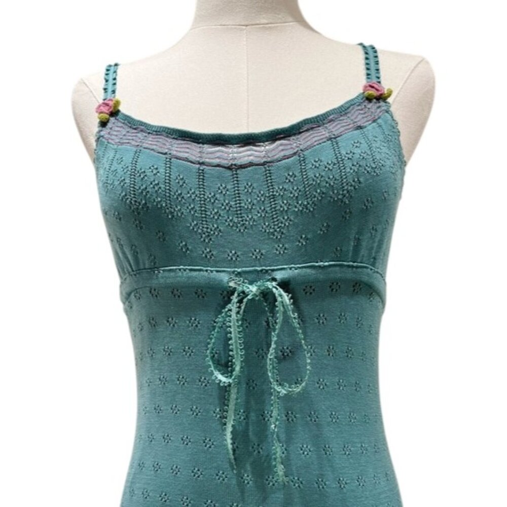 Betsey Johnson SeaFoam Knit Dress NWT - Picture 3 of 11
